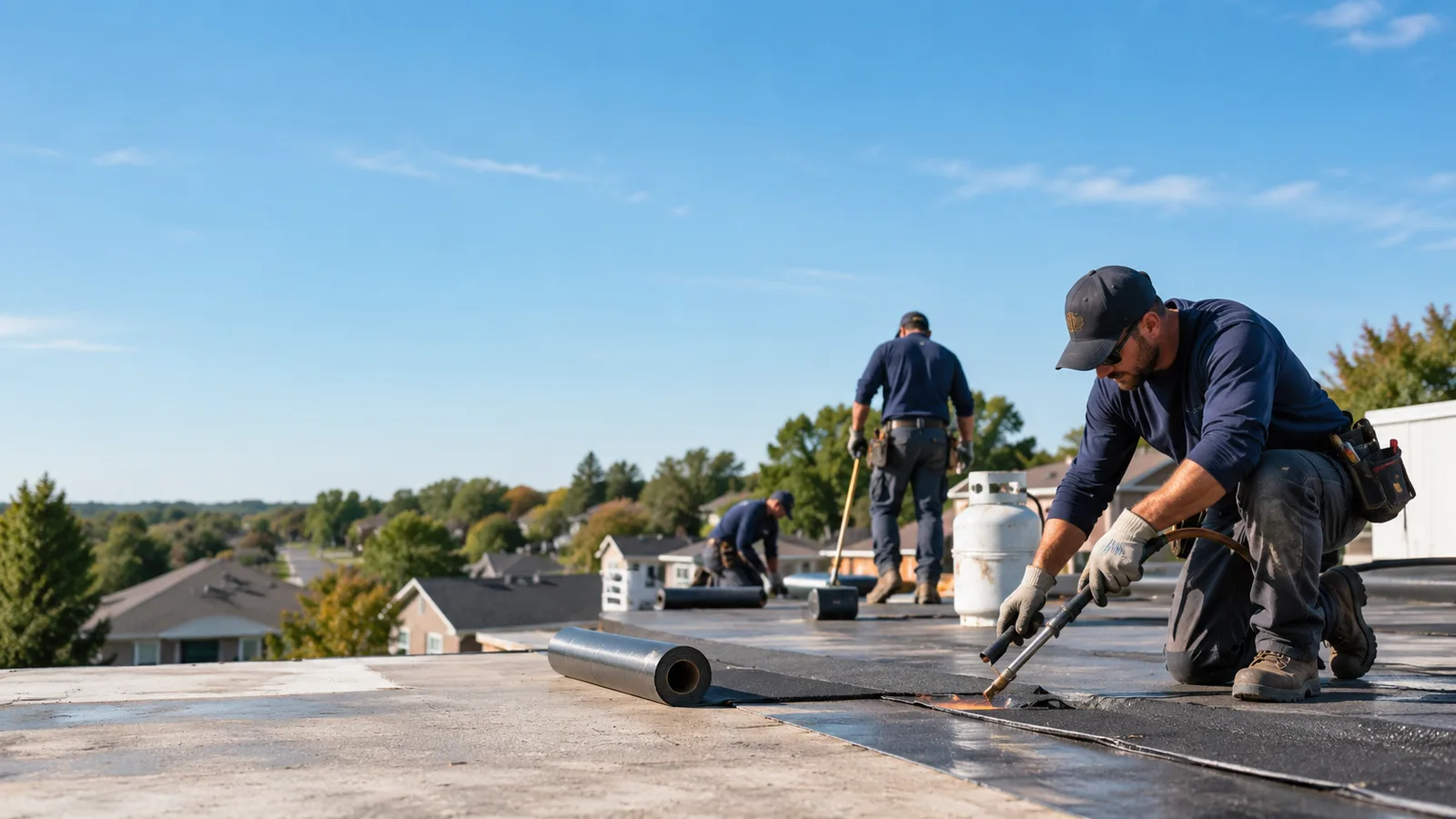 Flat Roof Leak Repair providers in Tenstrike, MN